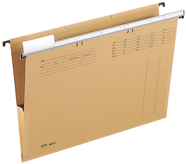 2516 LEITZ BETA Hängetasche, A4, mit Fröschen, natron