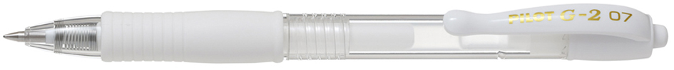 G2-07-Pastell PILOT Gelschreiber G2 07 Pastell, pastellweiß