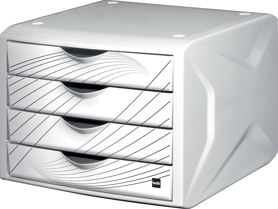 H61295_05_E1_30058f6d6ff7efbf helit Schubladenbox Chameleon, 4 Schübe, Dekor cool water