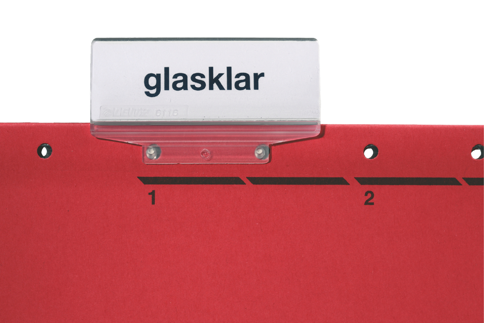 6116-Anw589b28b23fec7 LEITZ Vollsichtreiter, PP, (B)60 x (H)33 mm, transparent