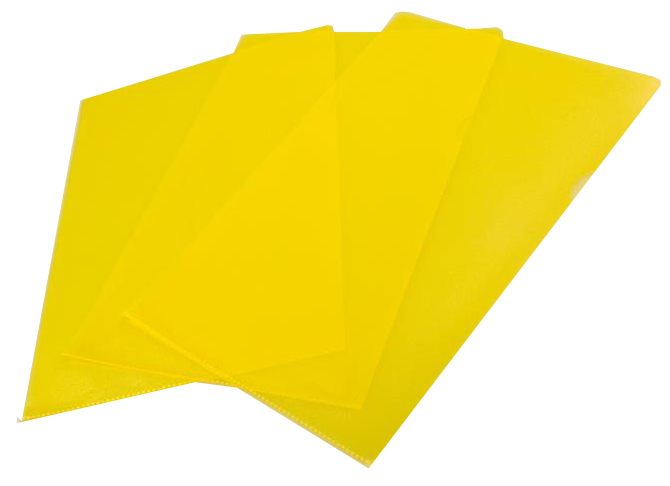 proOFFICE Sichthülle, DIN A4, PP-Folie, genarbt, grün