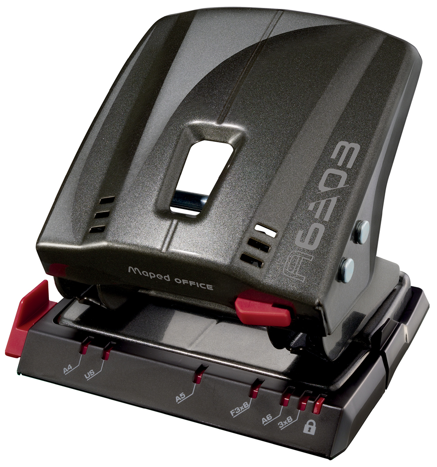 630311_pr_grey_3x458936e506cba0 Maped Locher Advanced A6303, Stanzleistung: 30 Blatt, taupe