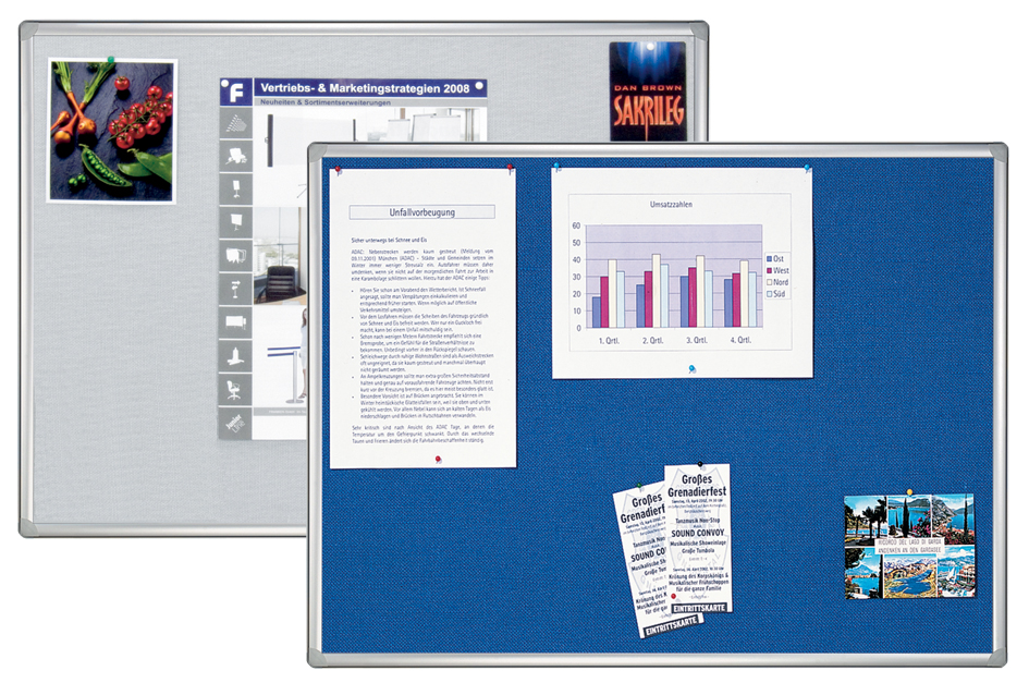 PT830212_035893527a40ea5 FRANKEN Textiltafel PRO, 1.800 x 900 mm, Filz: blau