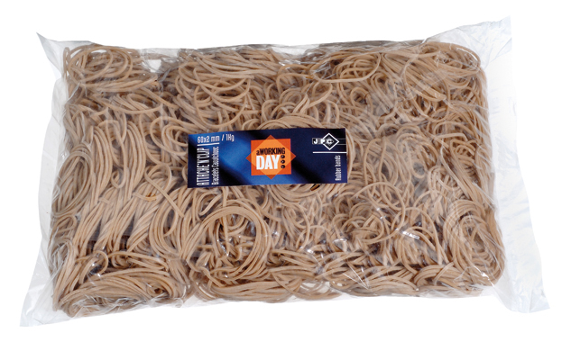 61450402QUJ0jxdjRNaC0 Wonday Gummibänder, natur, 200 x 10 mm, Großpackung