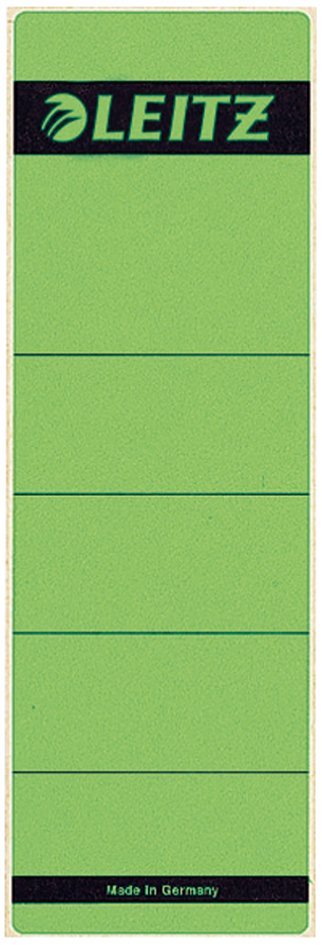 LEITZ Ordnerrücken-Etikett, 61 x 192 mm, kurz, breit, blau