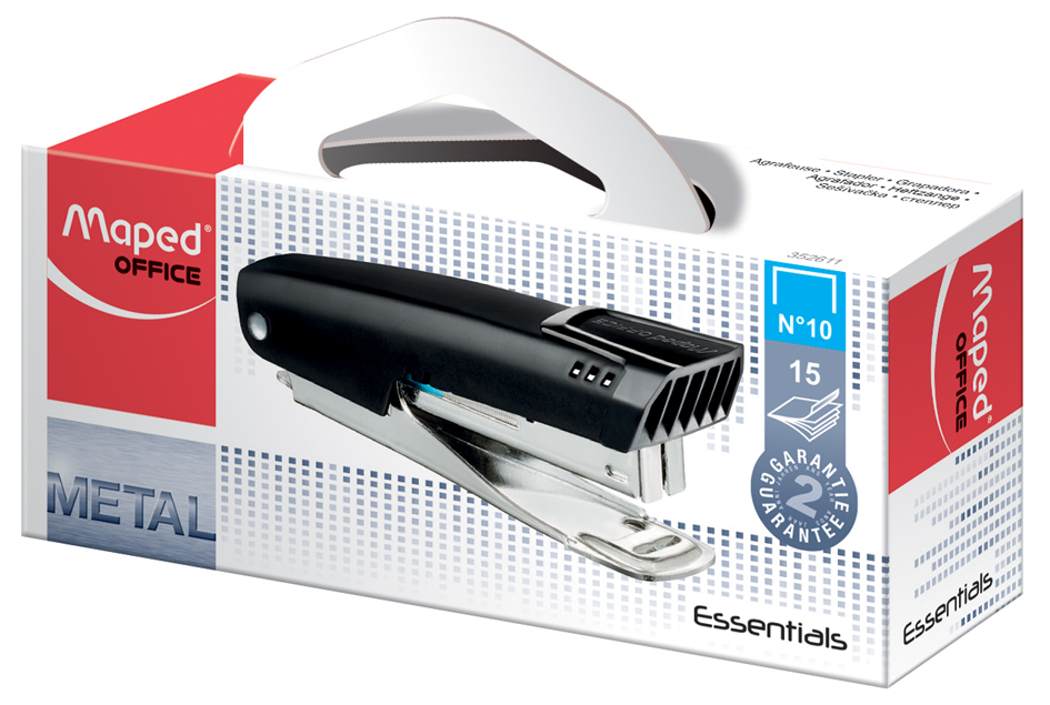 352611_pa_fr Maped Heftgerät Pocket Essentials E3526, schwarz