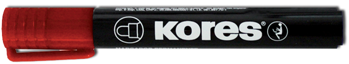 M20957jYL3AJrTnOgOD Kores Permanent-Marker ´K MARKER´, Rundspitze, pink