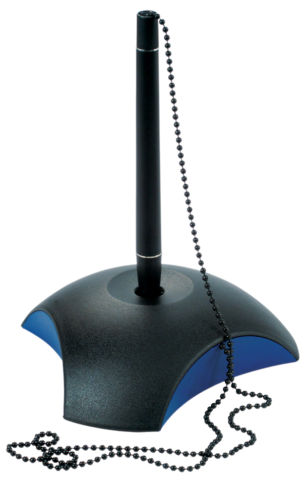 1751_34_neu589369a9a435b HAN Kugelschreiber-Ständer DELTA, Kunststoff, schwarz/blau