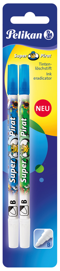 921734_012016 Pelikan Tintenlöscher Super Pirat 850FP, fein, Rundspitze