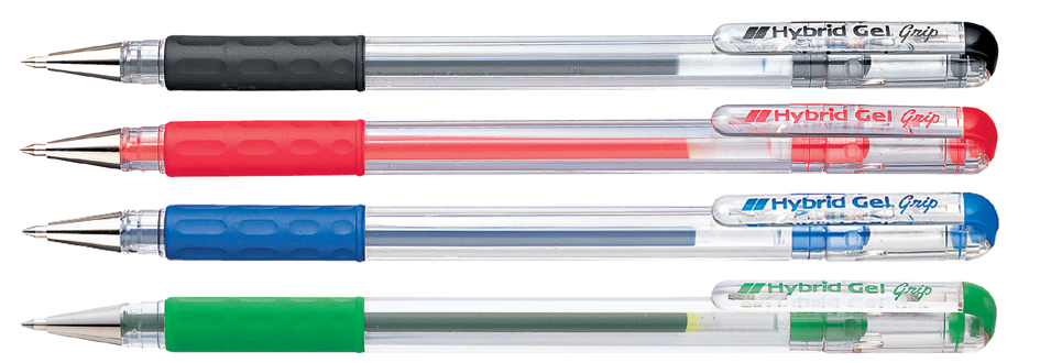 Pentel Gel-Tintenroller Hybrid Gel Grip K116, grün