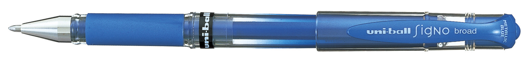 um-153_bleu589338fa61c4c uni-ball Gel-Tintenroller SIGNO broad UM-153, weiß
