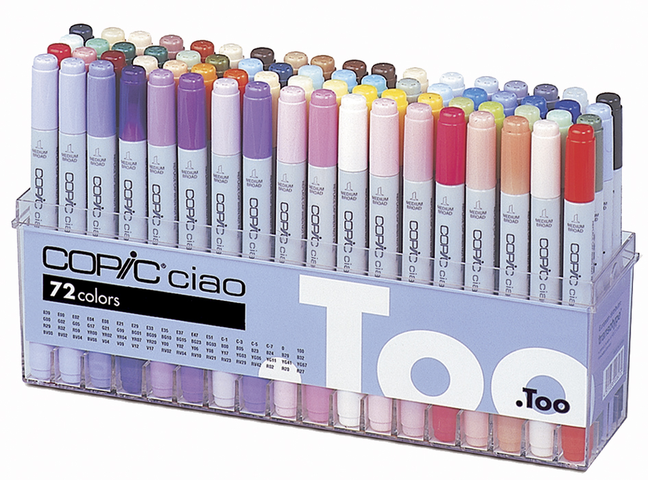 22075160 COPIC Marker ciao, 72er Set A