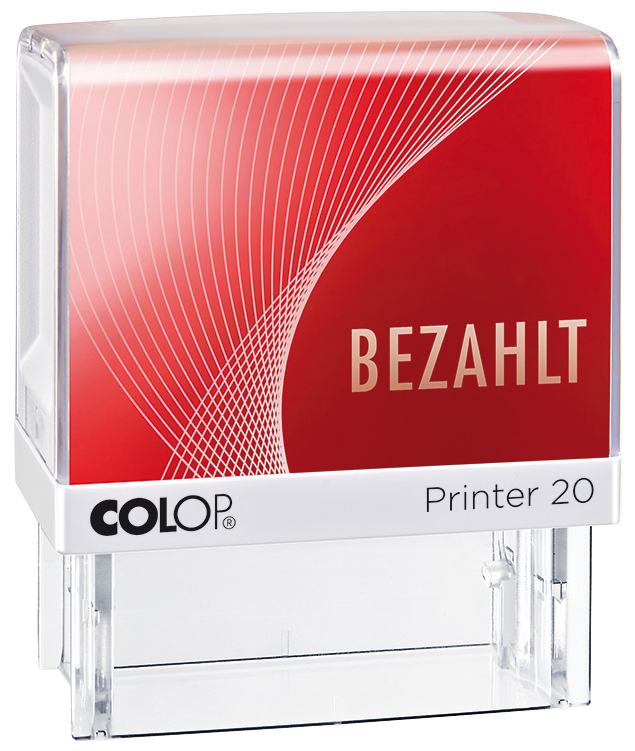 PR20L_Bezahlt_deKbqJjY7orlGh4 COLOP Textstempel Printer 20/L ´MAHNUNG´