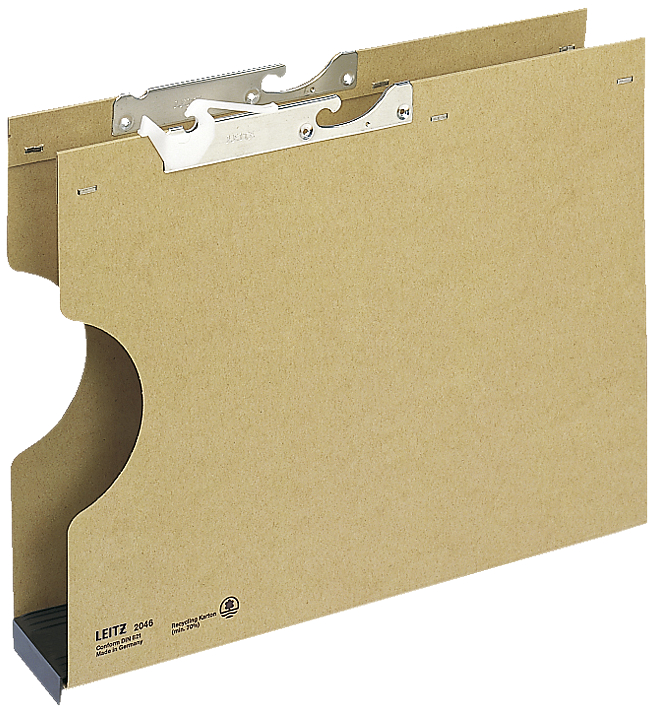 2046589360461b3f5 LEITZ Pendelsammler, A4, Bodenbreite: 60 mm, natron