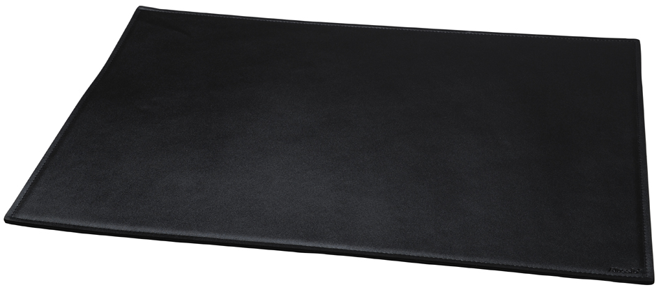 52000_1 Alassio Schreibunterlage, Echtleder, schwarz, 650 x 450 mm