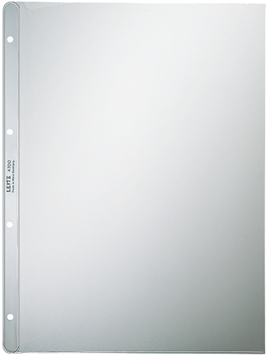 47000003589b28a71f74e LEITZ Prospekthülle extrastark, A4, PP, genarbt, 0,13 mm