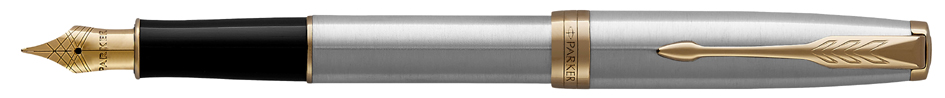 193150558932981442a4 PARKER Füllhalter SONNET Edelstahl G.C.