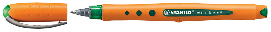 STABILO Tintenroller worker fine, blau