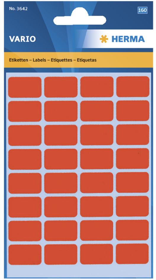 364258934c35e416b HERMA Vielzweck-Etiketten, 12 x 19 mm, blau, Kleinpackung