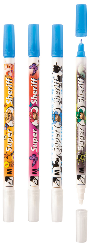 921759_012013 Pelikan Tintenlöscher Super Sheriff 258MP, multi, Keilspitze