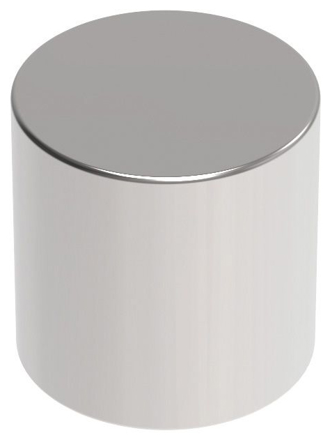 6166896 MAUL Neodym-Zylindermagnet, 10 x 10 mm, nickel