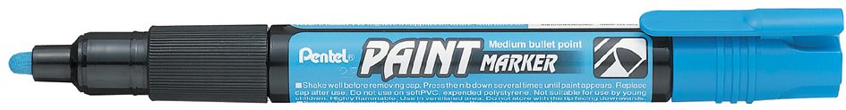 Pentel Permanent-Marker PAINT MARKER MMP20, schwarz