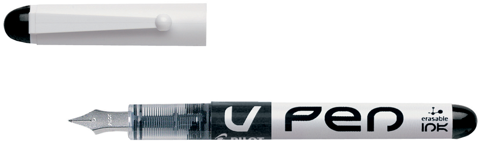 11335893272e31be1 PILOT Füllhalter V-Pen, Federbreite: 0,4 mm, schwarz