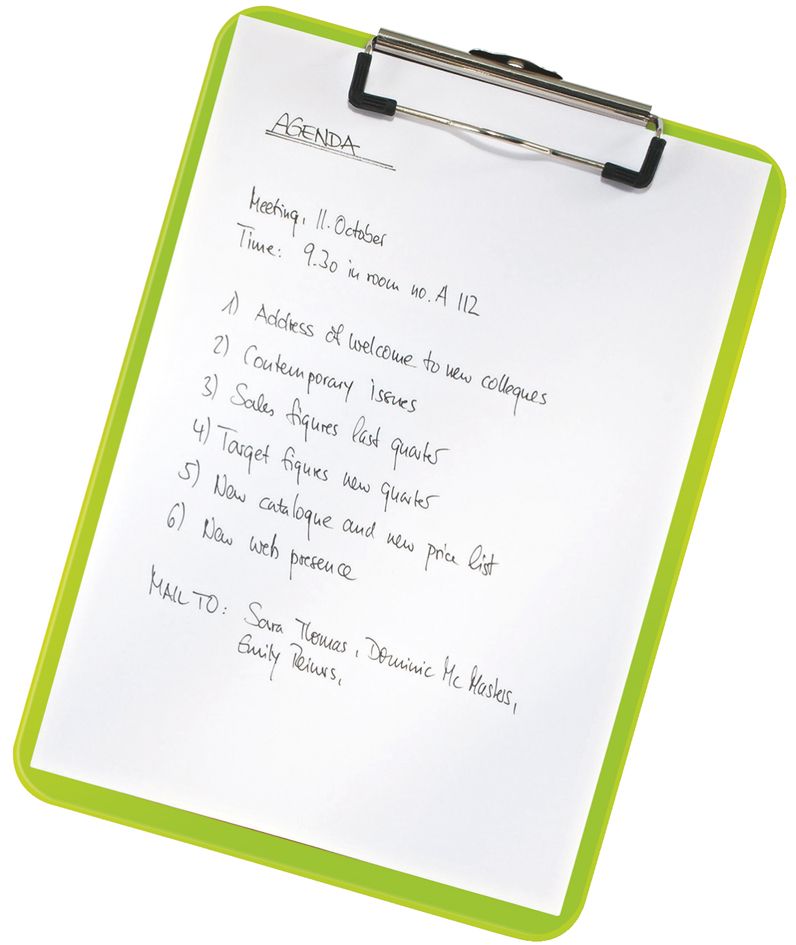 39710064_a1YH28jHENVzpFY LEITZ Klemmbrett WOW, Polystyrol, weiß-metallic