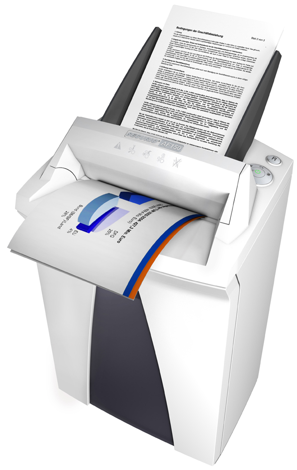 AF150_6 HSM Auto-Feed Aktenvernichter SECURIO AF150, 4,5 x 30 mm