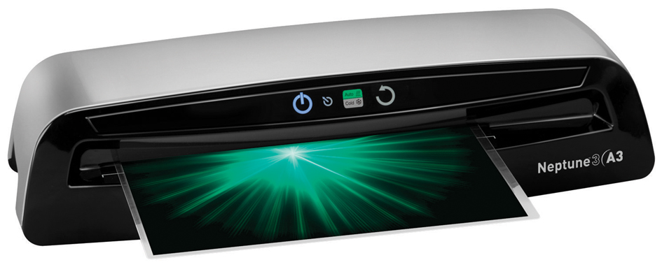 Neptune3_A3_RP Fellowes Laminiergerät Neptune 3, DIN A3, schwarz/silber