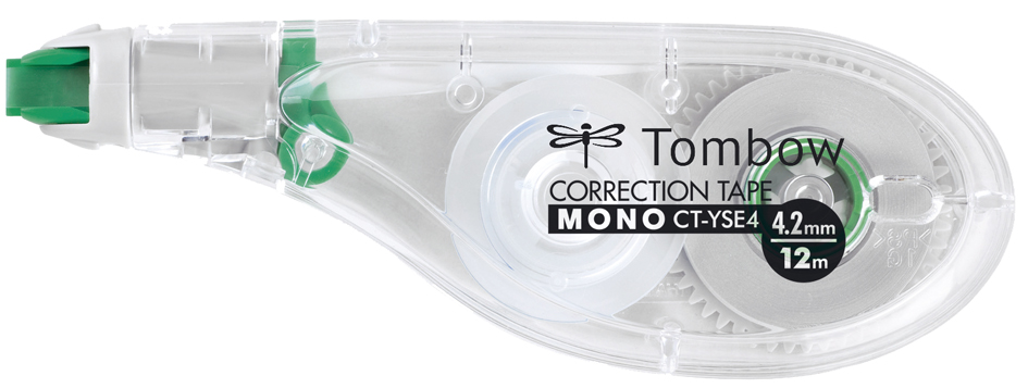 CT-YSE4_neu58931edf8e690 TOMBOW Korrekturroller ´MONO CT-YSE6´, 6,0 mm x 12 m