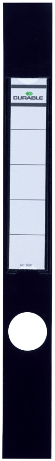 8091_01_GEN_A DURABLE Ordnerrücken-Etiketten ORDOFIX, schwarz