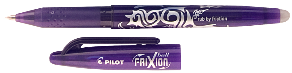 frixion-violett589325112820b PILOT Tintenroller-Ersatzmine BLS-FR7, Strichfarbe: schwarz