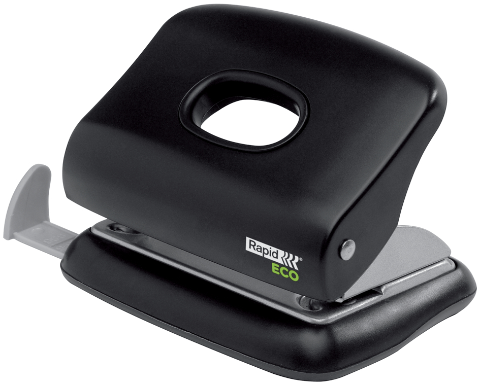 24845300 Rapid Locher Fashion ECO, Stanzleistung: 20 Blatt, schwarz