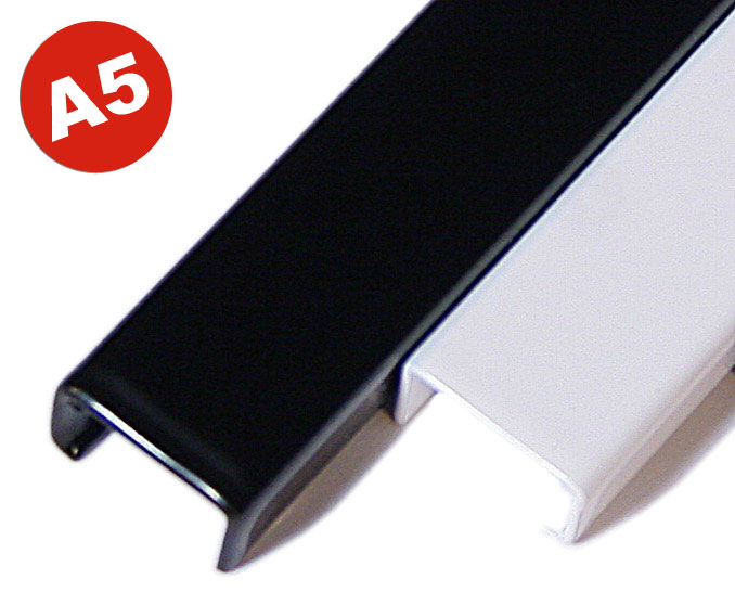 207590be84401e34e7246924d2420062 Simple Channel A5 (210 mm), 5 mm - schwarz