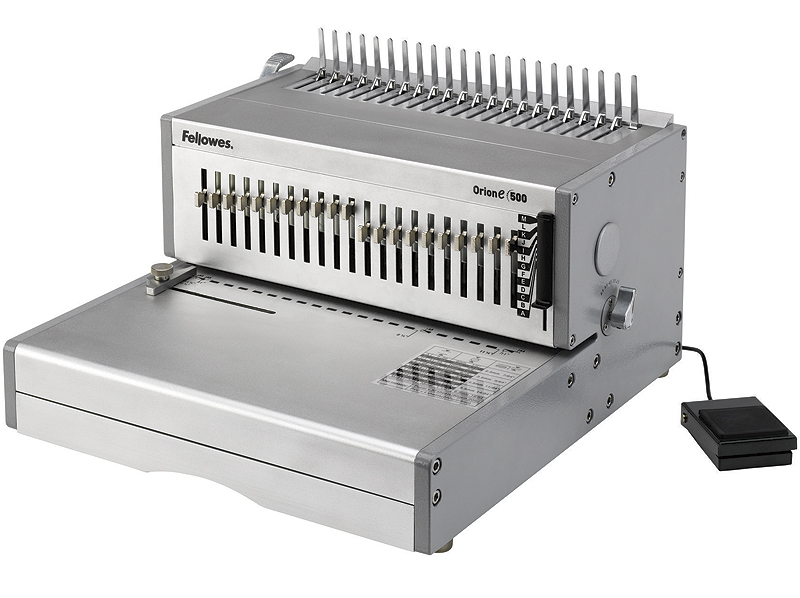 9341d91c404c2717968d2c57b9eac10b Plastik Bindegerät Fellowes Orion-E 500, elektrisch