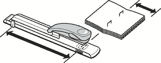5560-1 LEITZ Langarm-Heftgerät Nexxt, Heftleistung: 40 Blatt
