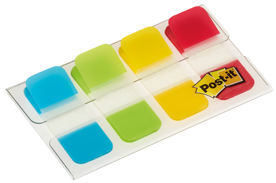 3m_676_ALYR_ovl_300dpi_cmyk Post-it Haftmarker Index Strong im Etui, 16 x 38 mm