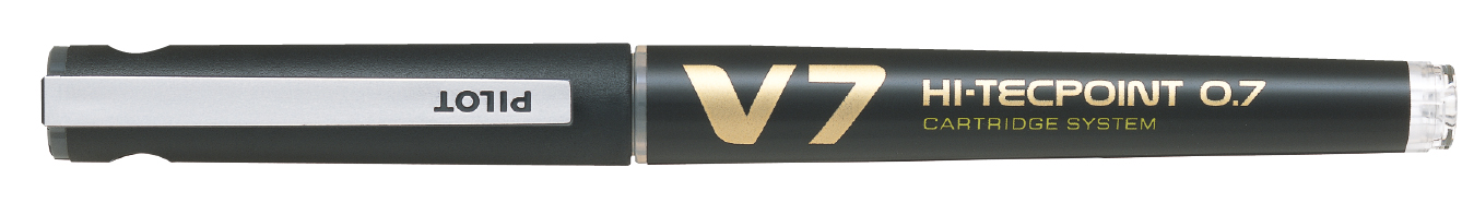 PILOT Tintenroller V7 Hi-Tecpoint, nachfüllbar, schwarz