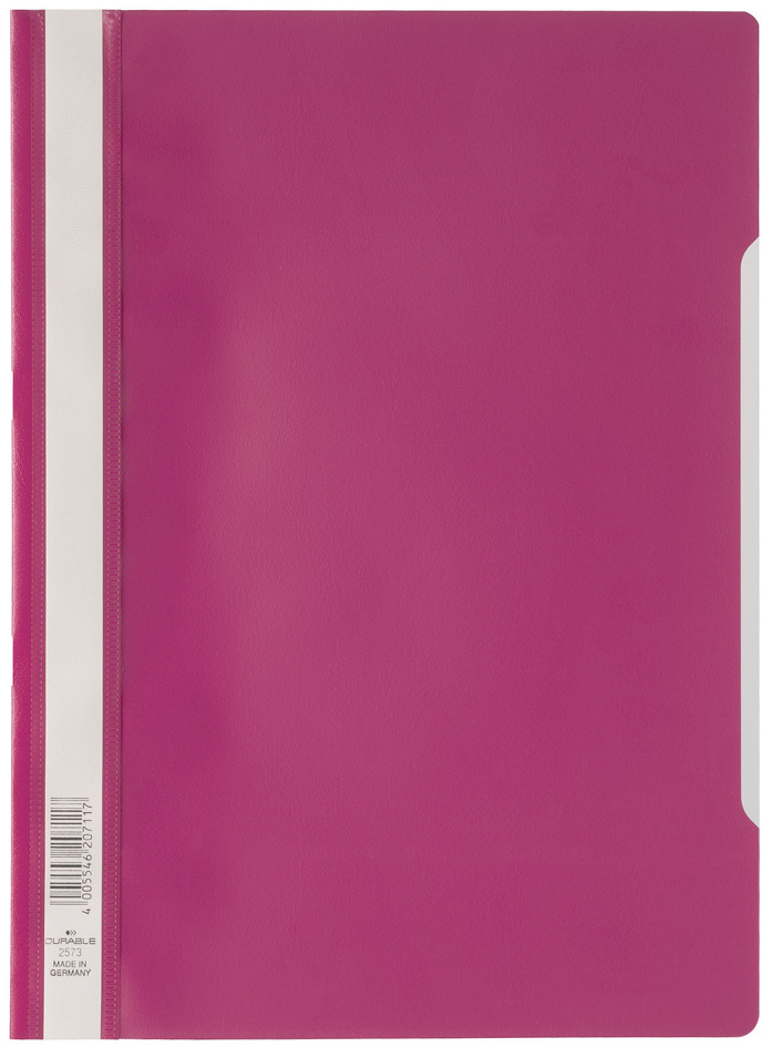2573-35-durable589376843fa98 DURABLE Schnellhefter, DIN A4, aus PP-Folie, purpur rot