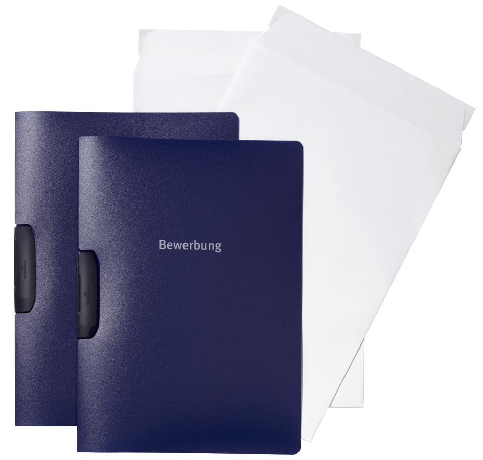 999107390 DURABLE Bewerbungs-Set DURASWING JOB, DIN A4, blau