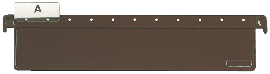 18270075 LEITZ Hänge-Leitkarte für SERIE 18 Hängeregistratur, braun