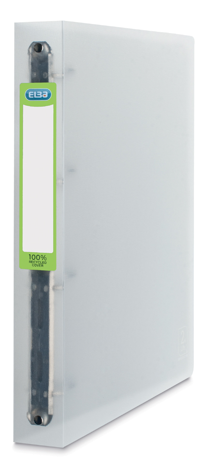 40005956558d34bc661535 ELBA Ringbuch ´2nd Life´, DIN A4, 4-Ring, PP, farblos