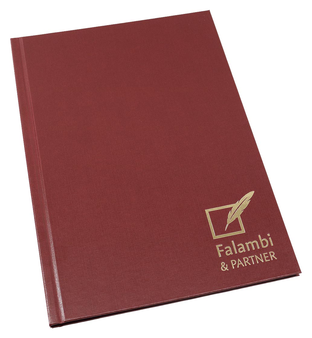 Hardcover Mappe für Notare