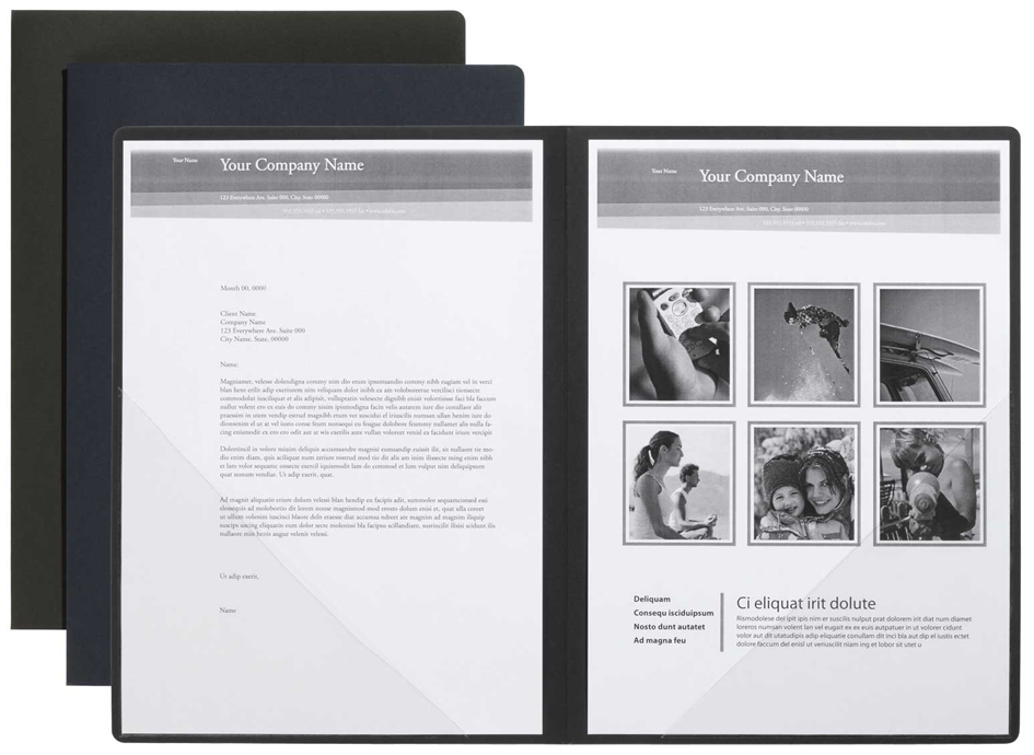 62203158934605357bb PAGNA Präsentations- / Bewerbungsmappe ´Perfect´, schwarz