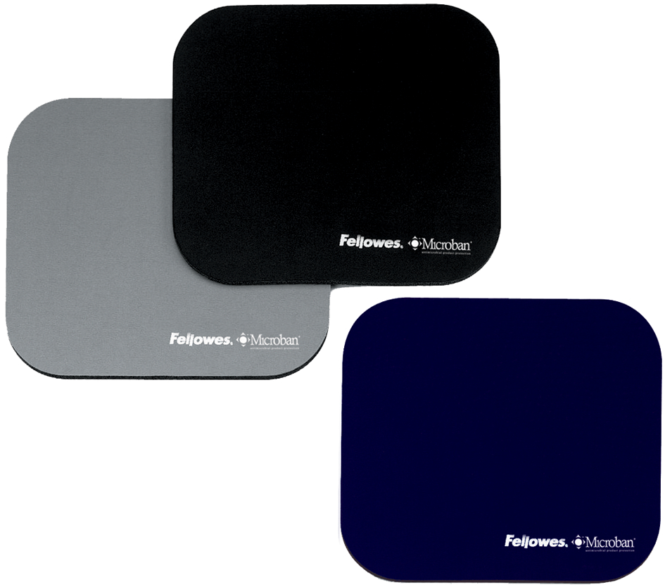 5933901589afb064259b Fellowes Maus Pad Microban, aus Neopren, schwarz