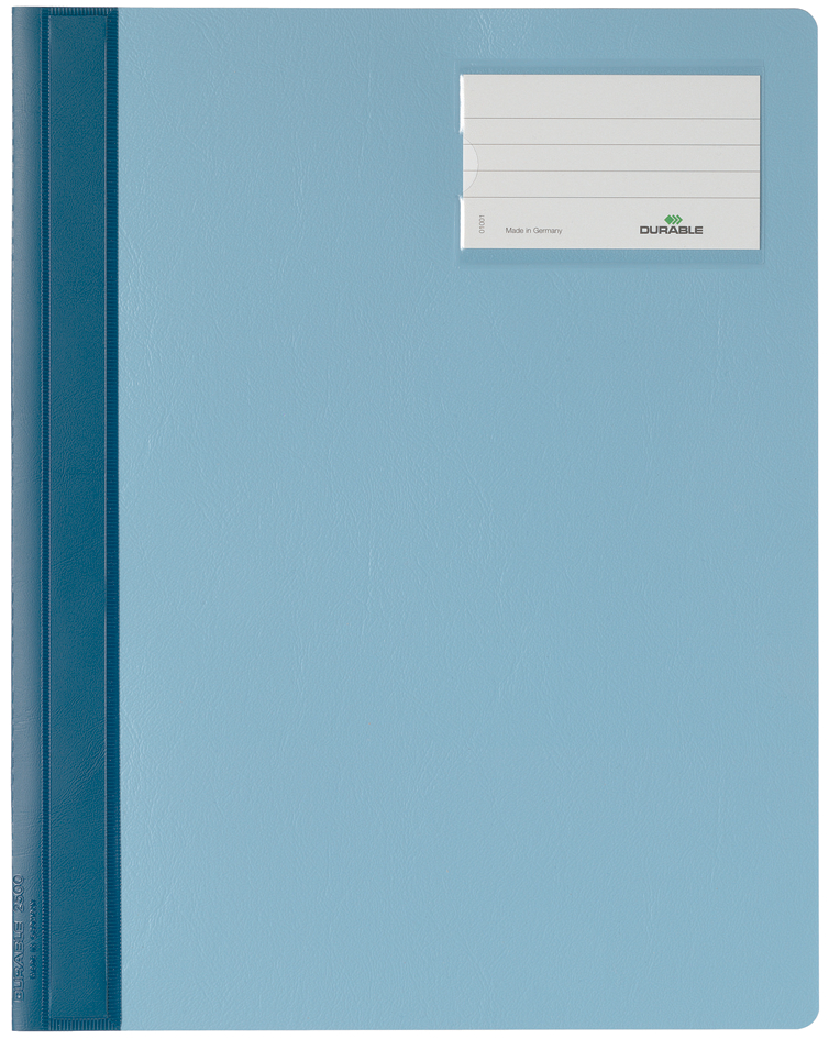 2500_06_GEN_A589376343e480 DURABLE Schnellhefter, DIN A4, aus PVC, blau
