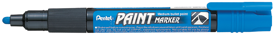 Pentel Permanent-Marker PAINT MARKER MMP20, braun
