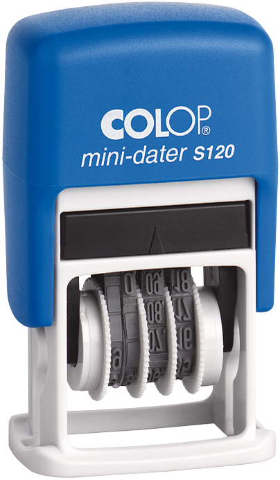 S120_SD COLOP Datumstempel Mini Dater S120 SD, Monate in Zahlen