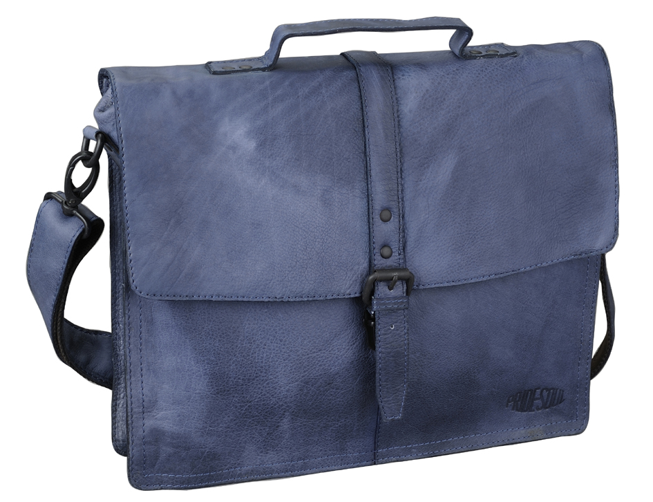 47205-2 PRIDE&SOUL Aktentasche ´JAYDEN´, Leder, braun
